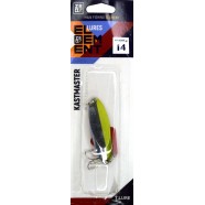 Блешня для риболовлі, коливна, ZEOX Kastmaster, вага 14г, колір Silver-Gold